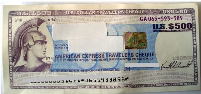 american express travelers cheques verification